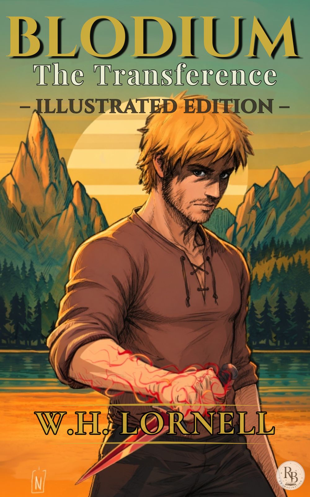 Cover of Blodium: The Transference — Illustrated Edition